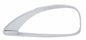Chrome Plastic Freightliner Columbia Headlight Bez