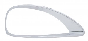 Chrome Plastic Freightliner Columbia Headlight Bez