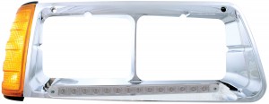 14 Amber Led Freightliner Fld Passenger Side Headl