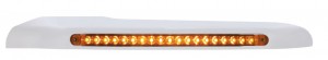 14 Amber Led Peterbilt Front Fender Cover - Amber Lens/Driver