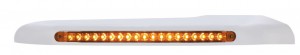 14 Amber Led Peterbilt Front Fender Cover - Amber Lens/Passenger