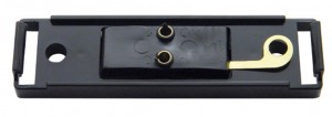 Black Mounting Bracket For 2 Bulb Rectangular Clearance/Marker Light
