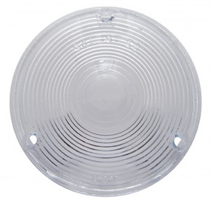 Glass Turn Signal Lens W/ Hardware - Clear