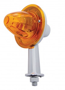 Honda Watermelon Incandescent Light W/ 2 1/8" Arm - Amber