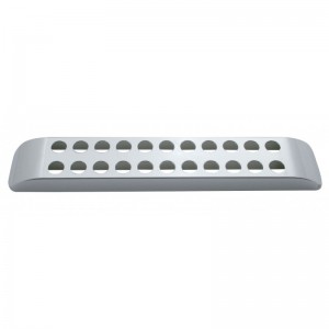 Chrome Plastic Dual Face 11 Led Light Bar Bezel