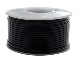 (Roll) 16G 100' Primary Wire Roll - Black
