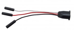 3 Wire Adaptor - 3 Female .180 Bullet To 3 Contact Female Adaptor