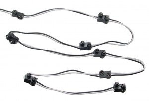 Wire Harness - 7" Wire Lead W/ 8 Molded 2 Wire Plug