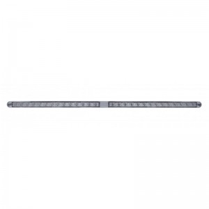 24" Led Light Bar With Two 14 White Led Light Bar - Clear Lens