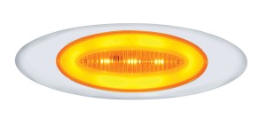 13 Led "M1 Millennium" Marker Light - Glo Light - Amber Led/Amber Lens