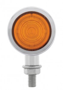 9 Amber Led Mini Bullet Light - Amber