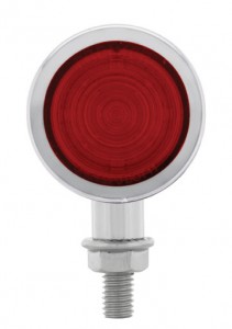 9 Red Led Mini Bullet Light - Red