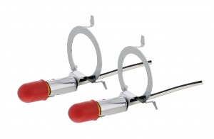 Deluxe Headlamps City Or Park Light - Hot Red