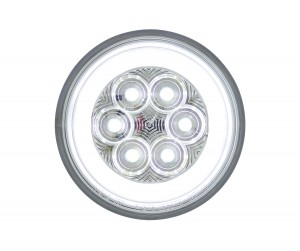 21 Led 4" Back-Up Glo Light - White