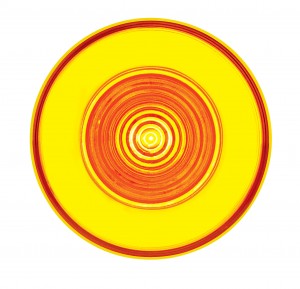 9 Amber Led 2 1/2" Clearance/Marker "Glo" Light - Amber Lens