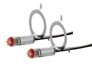 (2/Card) "City Light" Bracket (#38570) - Red Led