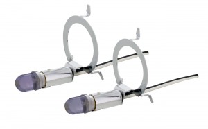 *Closeout* (2/Card) "City Light" Bracket *Closeout* (#38563) - Purple Led