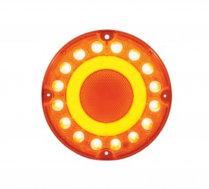 32 Amber Led 7" S/T/T & P/T/C Light - Amber