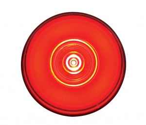 6 Red Led 2" Clearance/Marker "Glo" Light - Red Lens