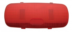 2006+ Peterbilt Upper Center Dome Light Lens - Red