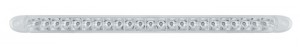 23 Red Smd Led 17 1/4" S/T/T & P/T/C Light Bar With Reflector - Clear Lens