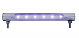 6 Led Stainless Steel Tube Light - Blue