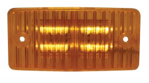 16 Amber Led Freightliner Cab Light - Amber Lens