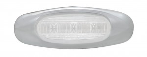 3 Amber Led Clearance/Marker Light - Clear Lens