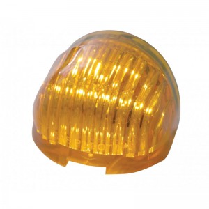 5 Amber Led "Guide" Headlight Signal Light - Amber Lens