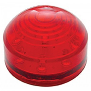 9 Red Led 2" Roadster Clearance/Marker Light - Red Lens