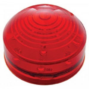 13 Red Led 2 1/2" Roadster Clearance/Marker Light - Red Lens