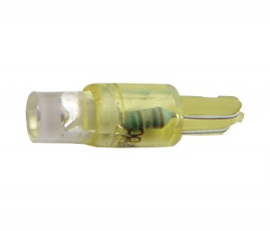 (2/Card) 37/Bp2 Bulb W/ 1 Micro Led Bulb - Amber