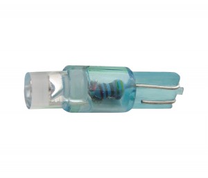 (2/Card) 37/Bp2 Bulb W/ 1 Micro Led Bulb - Blue