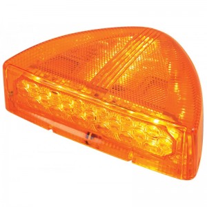 30 Led Peterbilt Front Turn Signal Light - Low Profile, Amber/Amber Lens