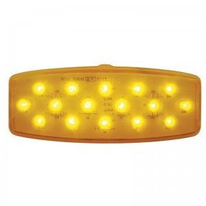 16 Amber Led Retro Clearance/Marker Light - Amber Lens