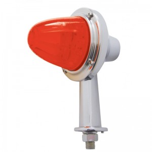 11 Red Led Watermelon Honda Light W/ 2 1/8" Arm - Red Lens