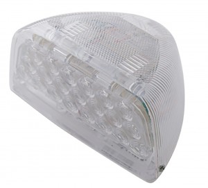 31 Amber Led Peterbilt Front Turn Signal Light - Clear Lens