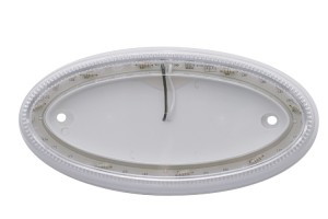 32 Red Led Peterbilt Emblem Light - Clear Lens