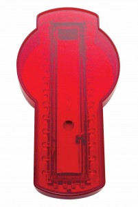 32 Red Led Kenworth Emblem Light - Red Lens