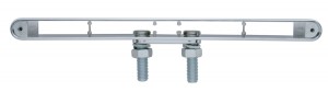 Chrome Plastic 12" Double Face Light Bar Housing Only