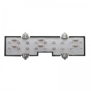 18 Red Led Peterbilt Center Dome Light