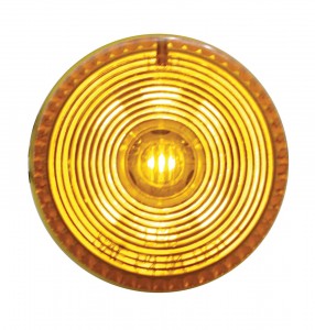 1 Amber Led 2" Economy Clearance/Marker Light - Amber Lens