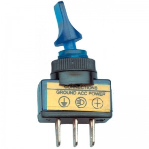 *Closeout* Glow Duckbil 3Prung Switch - Blue Handle