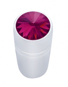 (3/Card) Chrome Peterbilt Mini Toggle Switch Extension W/ Diamond - Purple