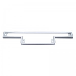 Chrome Plastic Peterbilt Dash Instrument Panel Cover W/ 4 Polished Stainless Steel Screws