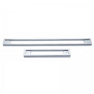 (2/Card) Chrome Plastic Early Peterbilt Instrument Panel Covers