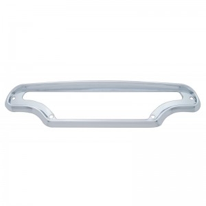 Chrome Plastic Peterbilt Dash Instrument Panel Cover W/ 4 Polished Stainless Steel Screws