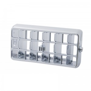 Chrome Plastic 2001+ Peterbilt A/C Vent