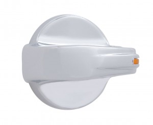 Chrome Plastic 2006+ Peterbilt A/C Control Knob