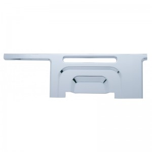 Chrome Plastic 2006+ Peterbilt Dash Panel Trim - Center